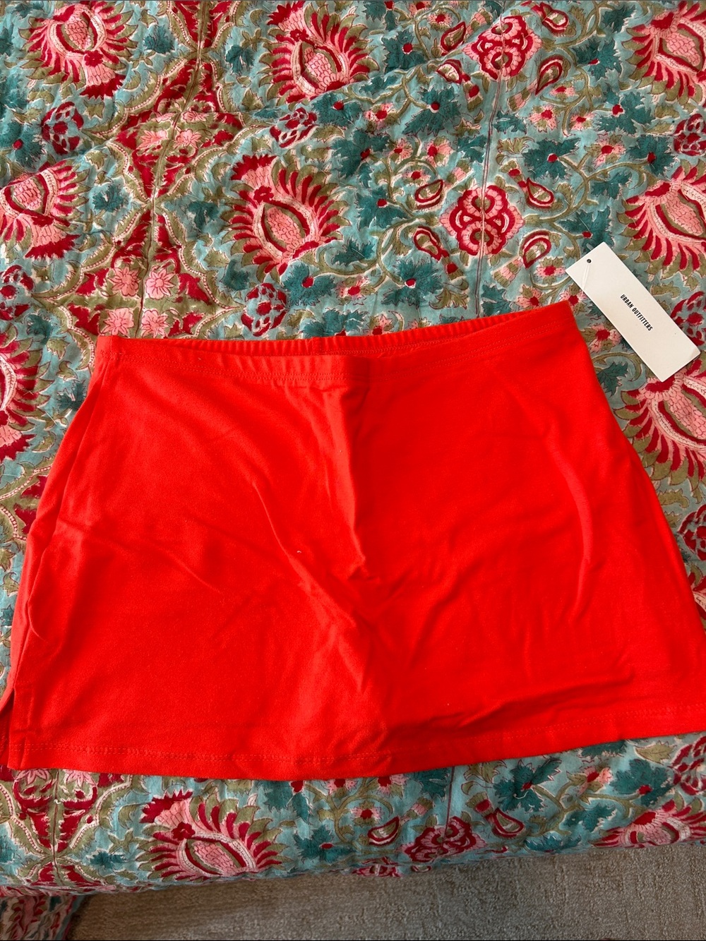 Urban Outfitters Red Mini Skirt